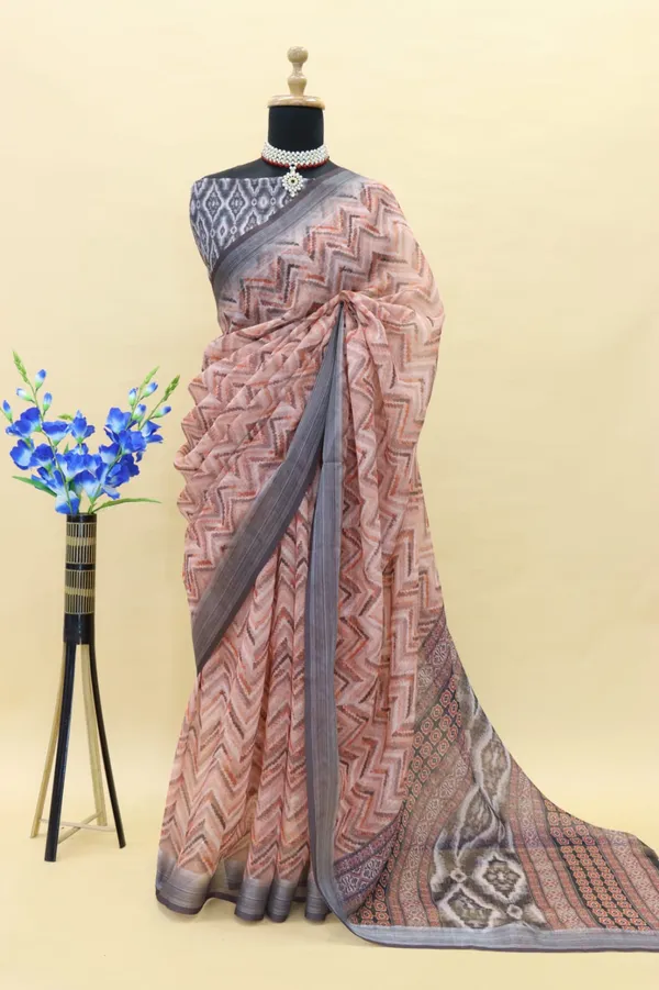 LINEN_FABRIC_DIGITAL_PRINT_SAREE
